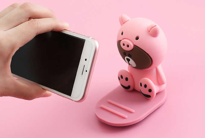 Cartoon Cute Animal Cell Phone Stand Desktop Phone Holder Smartphone Stand