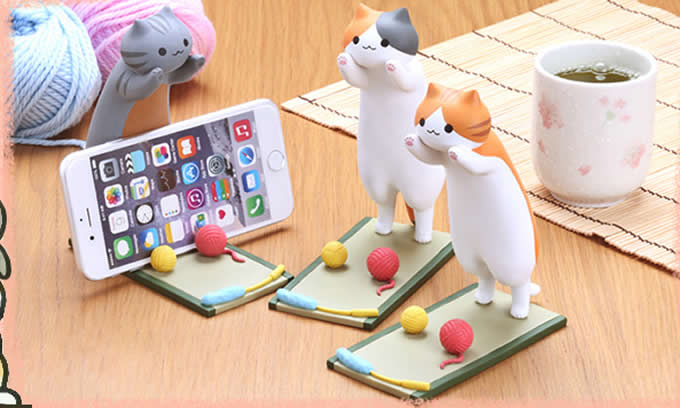  Cat Smartphone Stand Mount Dock For All Smartphone