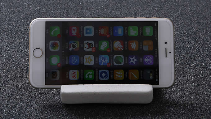  Concrete  Desktop Cell Phone Holder Stand Mount for iPhone and Other Cell Phone 