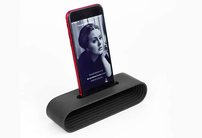  Concrete  Phone Dock Stand Holder Cell Phone Sound Amplifier for SmartPhone
