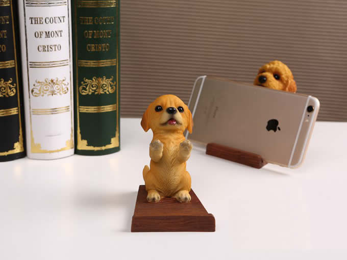  Cute Dog  Cell Phone Holder 