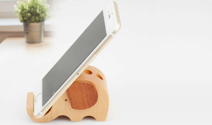 Elephant Cell Phone Stand Pen Holder