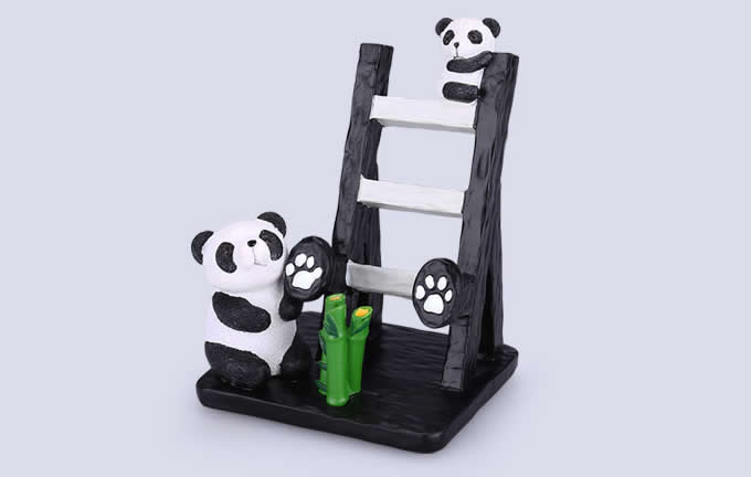  Mini Ladder Mobile Cell Phone Holder Stand With Animal