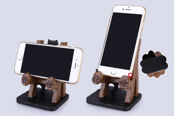  Mini Ladder Mobile Cell Phone Holder Stand With Animal