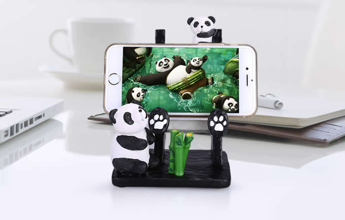  Mini Ladder Mobile Cell Phone Holder Stand With Animal