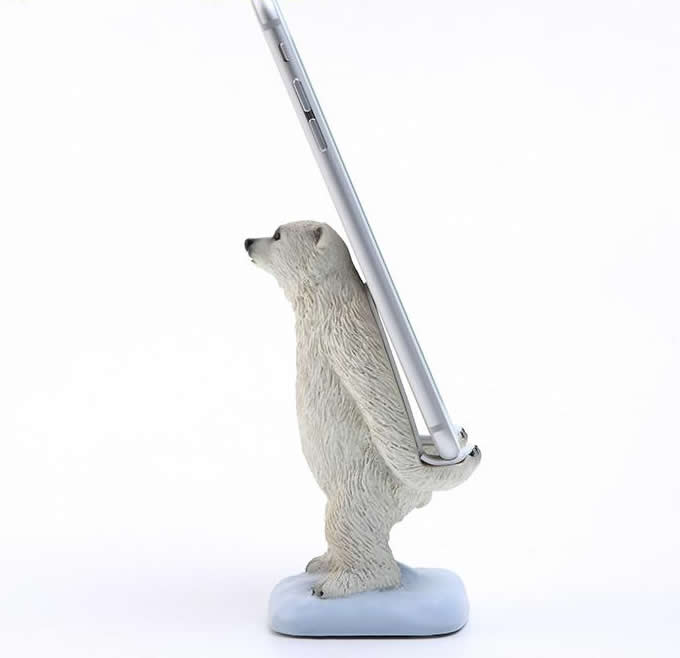  Polar Bear  Cell Phone Holder