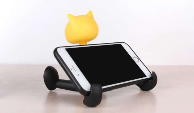 Portable Long Arm Cat Desk  Cell Phone Holder