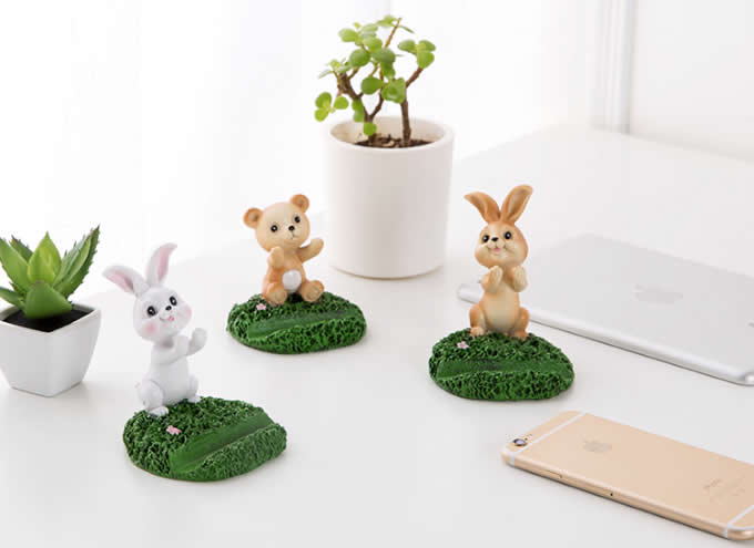 Resin Animal Cell Phone iPad Stand Holder