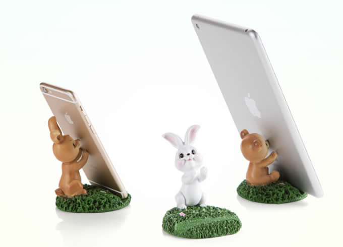 Resin Animal Cell Phone iPad Stand Holder