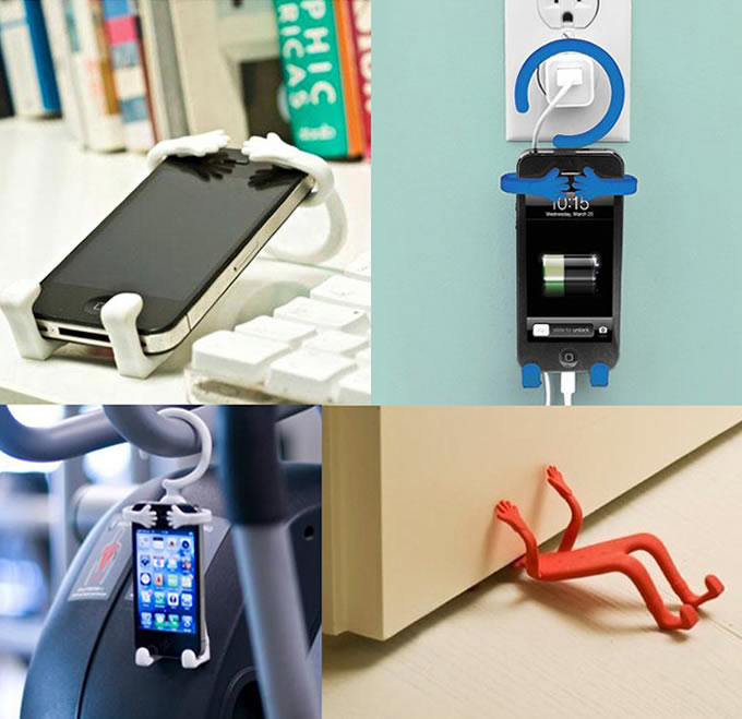 Silicone Smartphone Stand holder For Hook Style