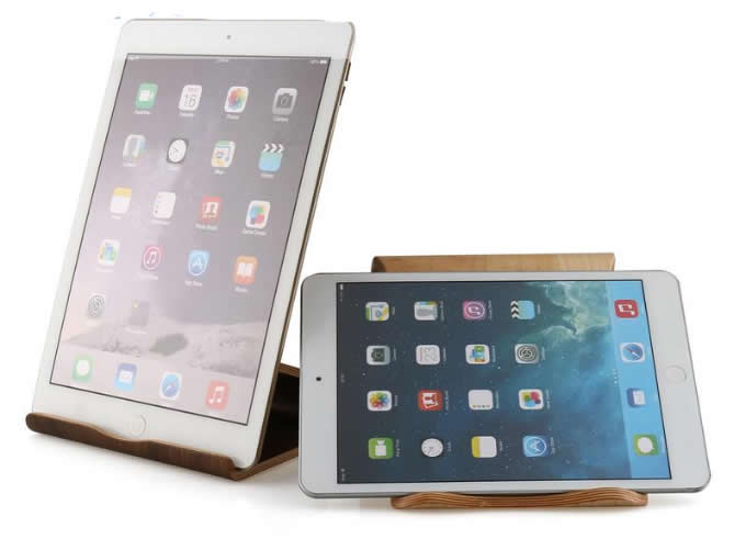  Universal Wooden Multi Angle Tablet Stand Holder for iPad Android Tablets