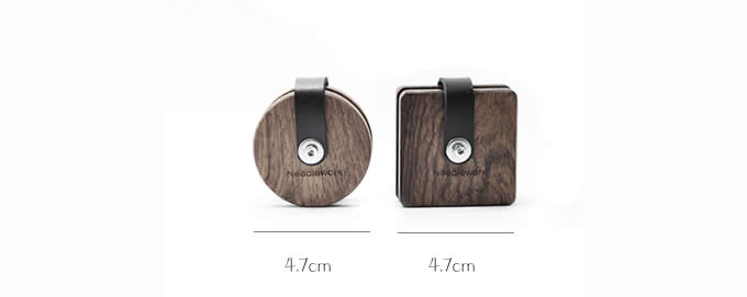  Wooden Headphone Wrap Winder Cable Cord Organizer