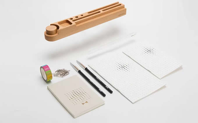 Wooden Multi-Function Desktop Organizer Business Card Holders Pen Pencil Holder Desktop Office Supply Caddy 