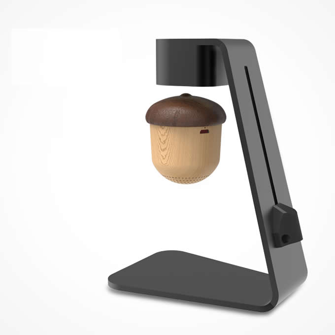 Acorn-Shaped Levitating Floating Maglev Bluetooth Speaker 