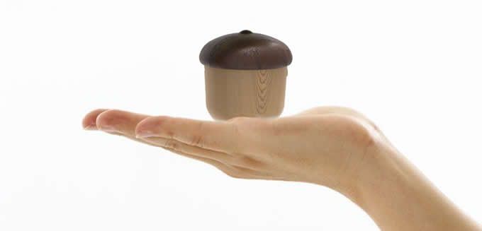 Acorn-Shaped Levitating Floating Maglev Bluetooth Speaker 