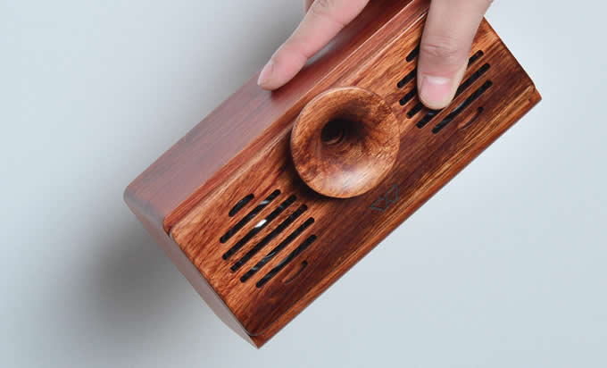 Eco friendly Hand made Portable Wood Bluetooth Speaker  