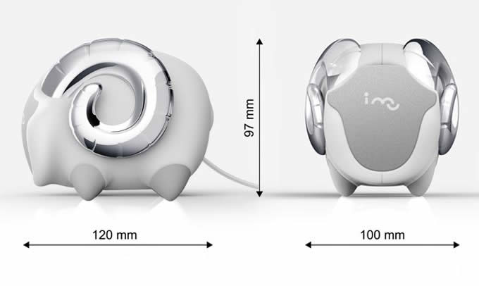 Goat Shaped Mini Portable Speaker 