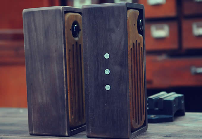 Handmade Bluetooth Wooden Speaker 