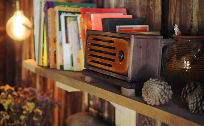 Handmade Bluetooth Wooden Speaker 