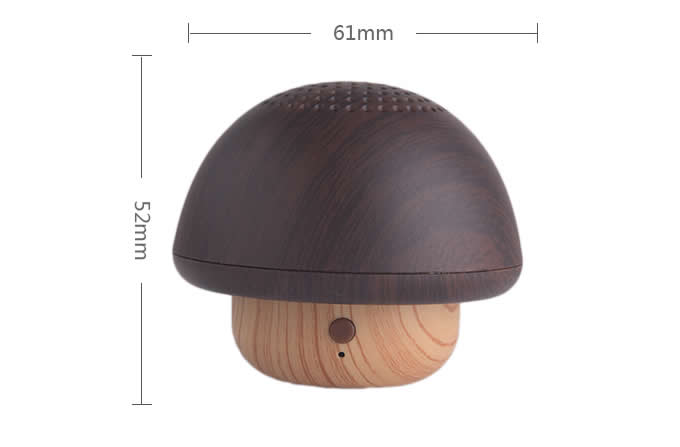 Mushroom-Shaped Mini Bluetooth Speaker