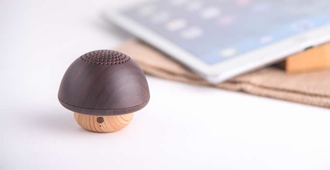 Mushroom-Shaped Mini Bluetooth Speaker