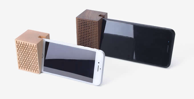 Natural Wooden Phone Sound Amplifier Trumpet Holder Amplifier Loudspeaker for iPhone 7 Plus 6 Plus 6s Plus 