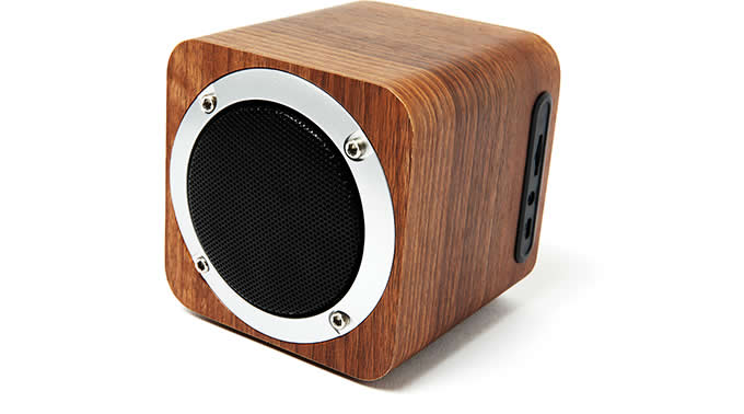   Wooden Portable Bluetooth Speaker