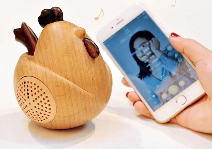  Wooden Rooster Bluetooth Speaker