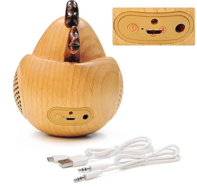  Wooden Rooster Bluetooth Speaker