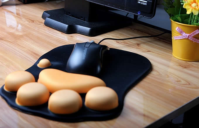 Cat Paw Mouse Pad Wrist Cushion 