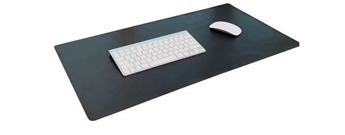 Handstitched Leather  Genuine Leather Mouse Pad