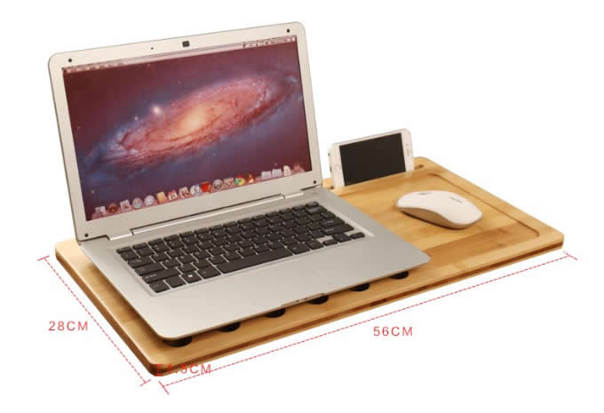 Bamboo  Macbook  Mobile Lap Desk