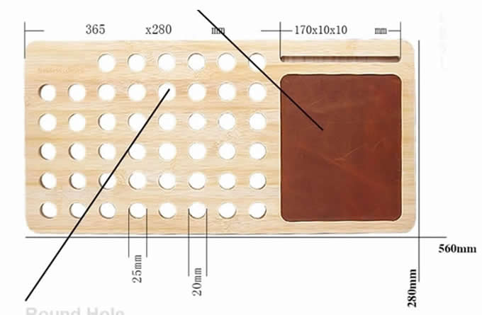 Bamboo  Macbook  Mobile Lap Desk