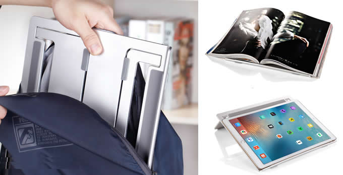 Aluminum Foldable Portable Stand for Apple MacBook PC Laptop
