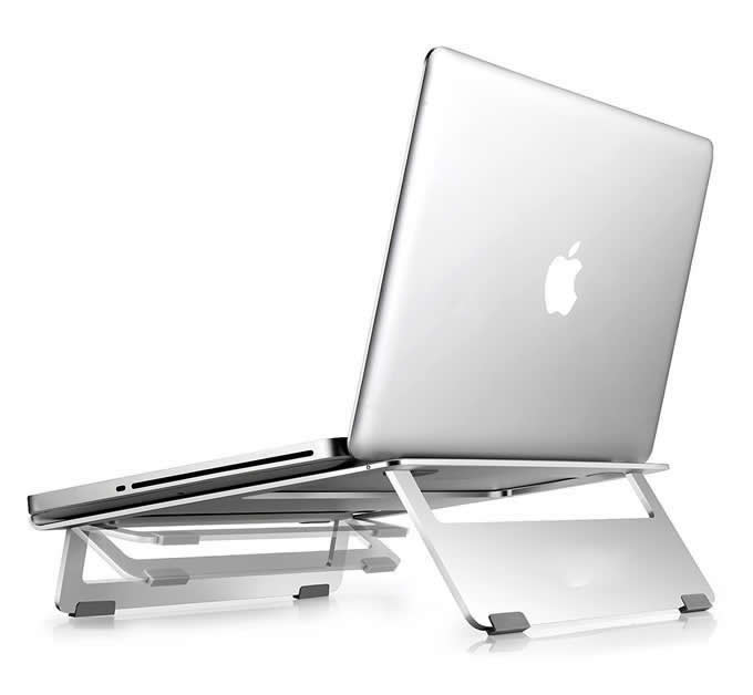 Aluminum Foldable Portable Stand for Apple MacBook PC Laptop