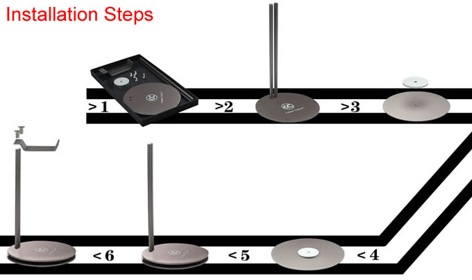  Aluminum Headphone Stand/Hanger/Holder 