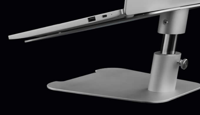  Aluminum Cooling Macbook Laptop Lift/Stand 