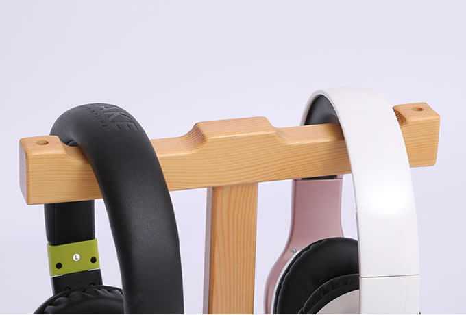  Wooden Headphone Stand Wooden Headest Hanger/Holder/Mount   