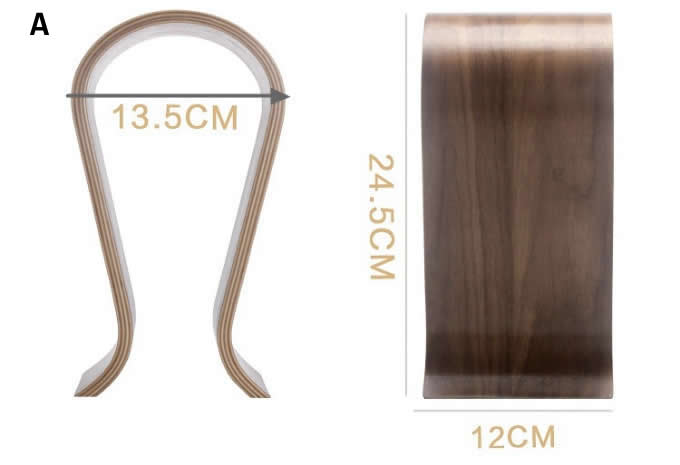   Wooden Headphones Stand/Hanger/Holder 
