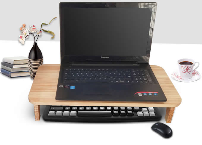  Wooden Laptop Cooling Stand