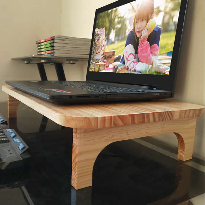  Wooden Laptop Cooling Stand