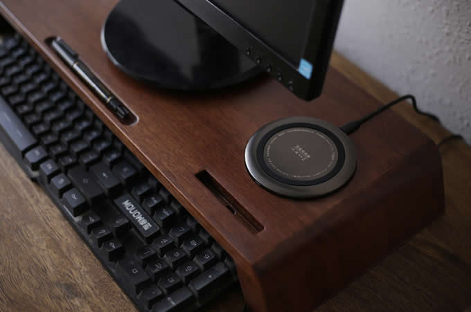 Wooden Monitor Laptop Stand Riser