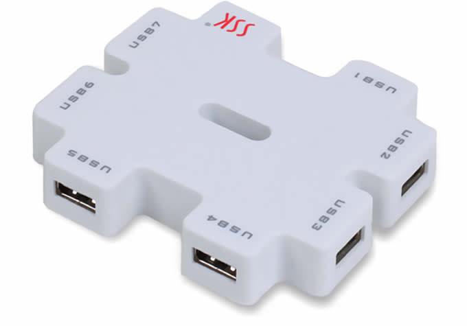 USB 2.0, 7 Port Hub