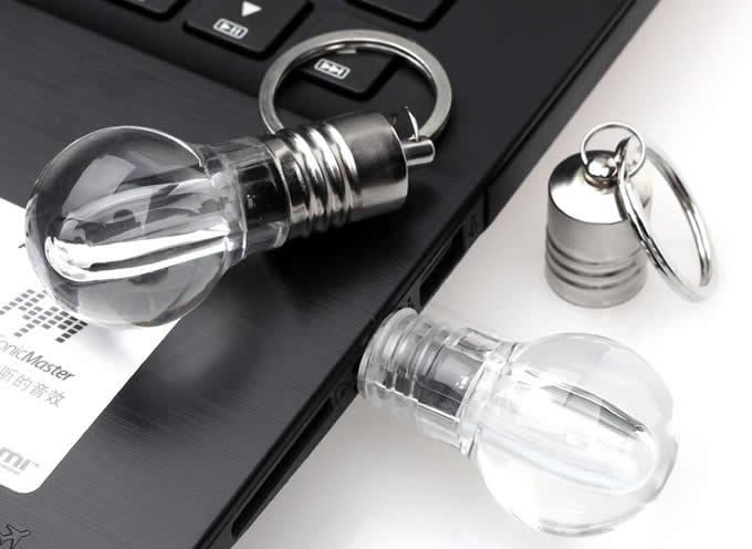  Bulb Shaped Usb Flash Drive