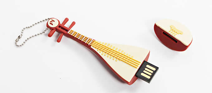 8G Descant Lute  Usb Flash Drive