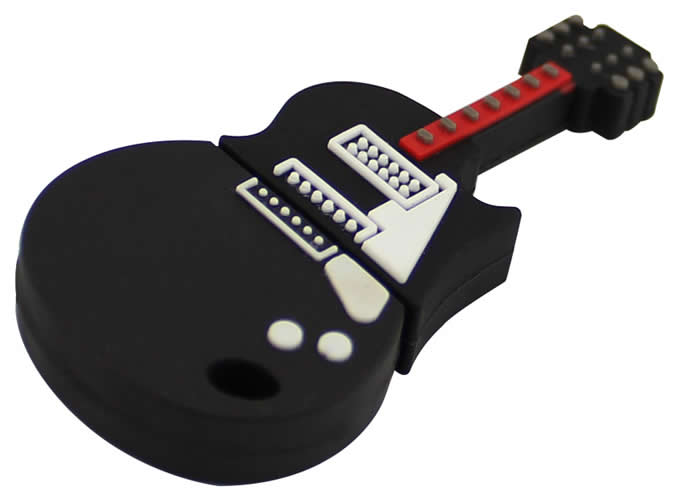  16G Guitar Shaped Usb Flash Drive