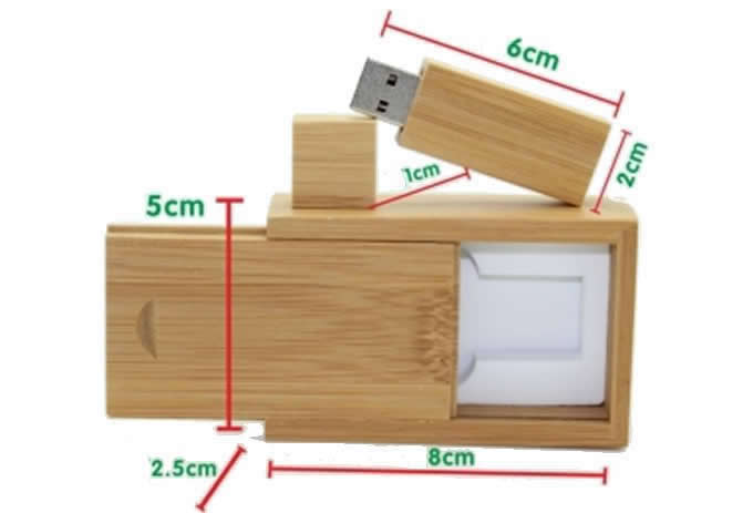  Customize Logo/Name USB 2.0 32G Bamboo Wooden USB Flash drive