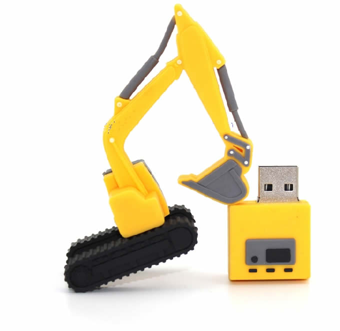  16G Engineering Truck Shaped Usb Flash Drive