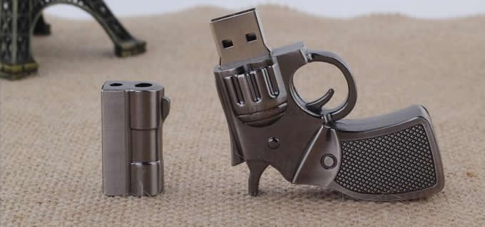    Gun USB Flash Memory Drive