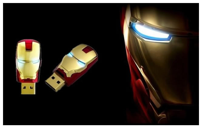  Iron Man Mask USB Flash Drive